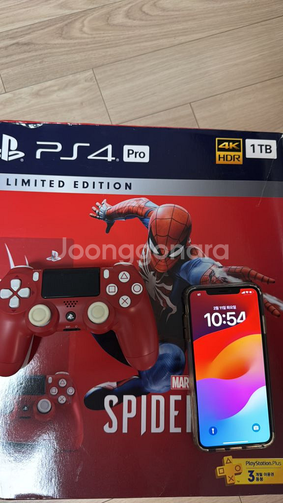 ps4 pro 스파이더맨 에디션 1t 모델--4