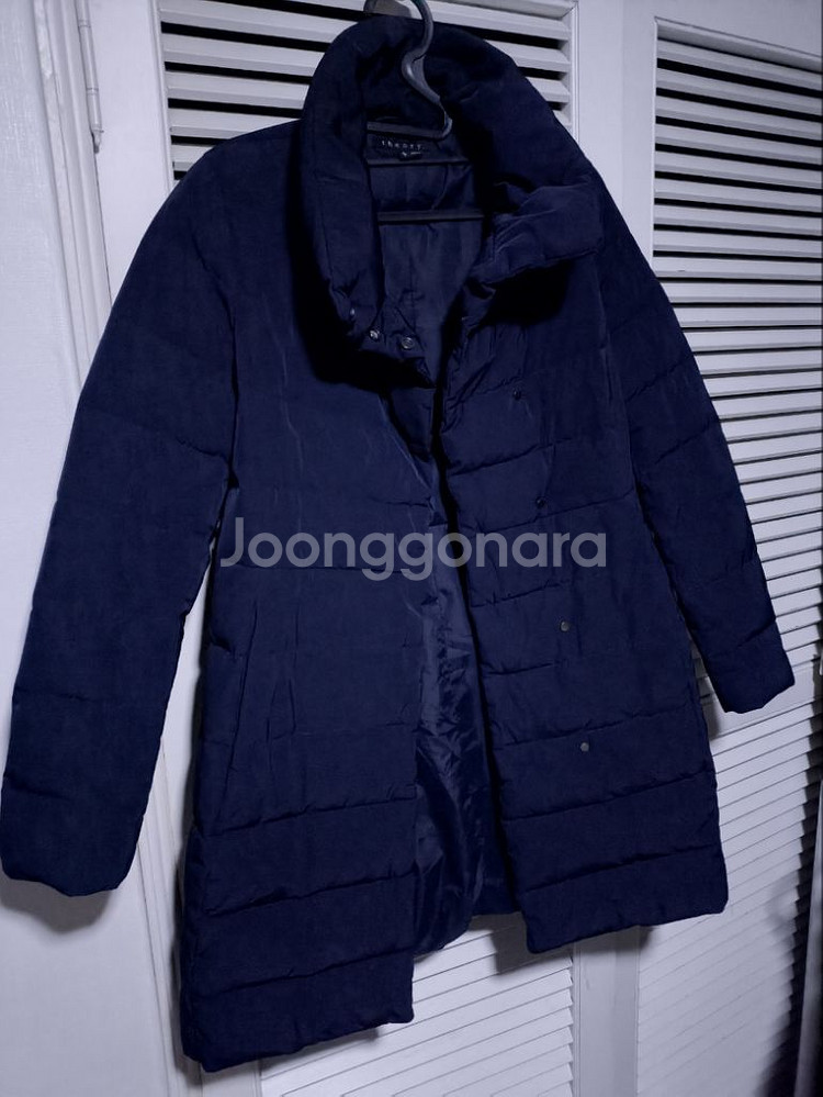 S 띠어리 경량 롱패딩--1