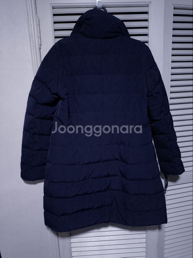 S 띠어리 경량 롱패딩--3