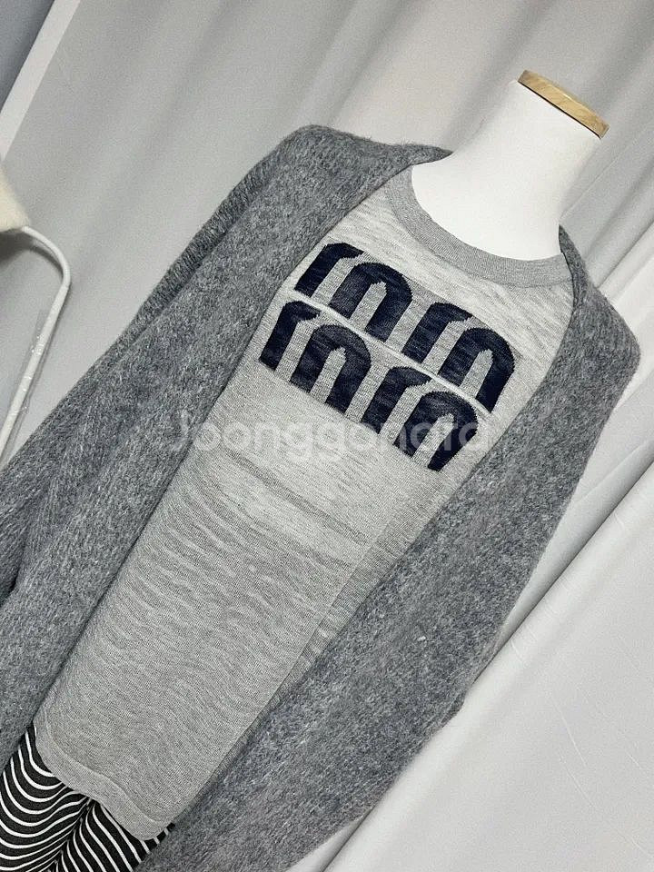 뮤 니트 롱가디건 팬츠 세트--7