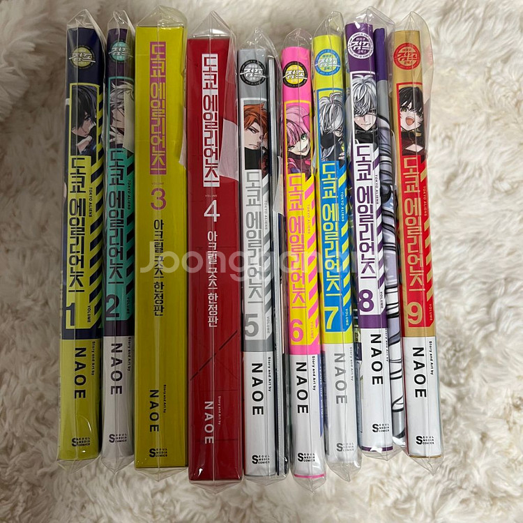 도쿄 에일리언즈 1-9 더특 초판 한정판 특장판--0