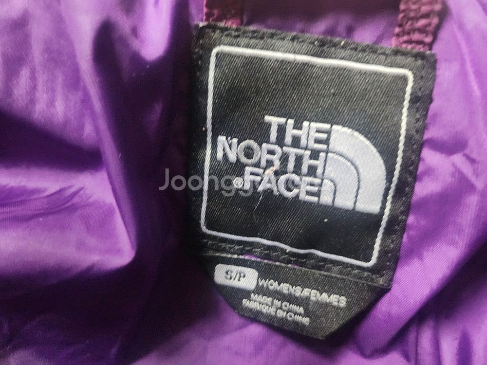 노스페이스 경량패딩 S--5