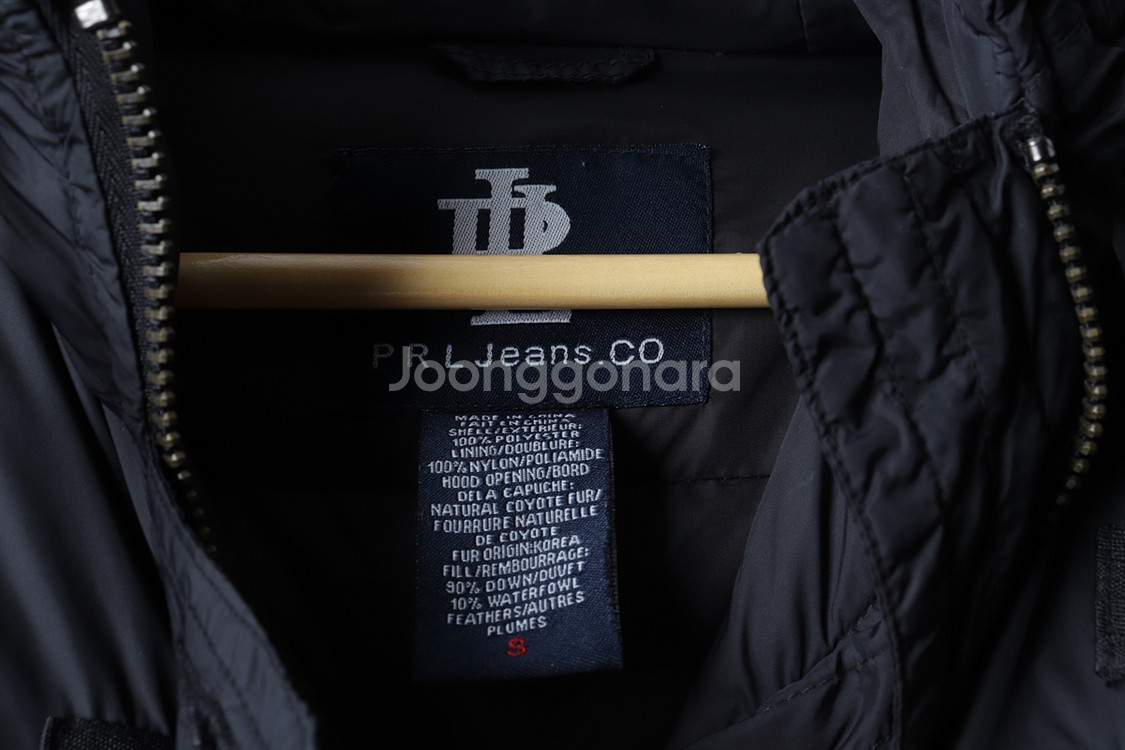 (S-M) 폴로 랄프로렌 패딩 점퍼자켓 블랙 테크웨어--4