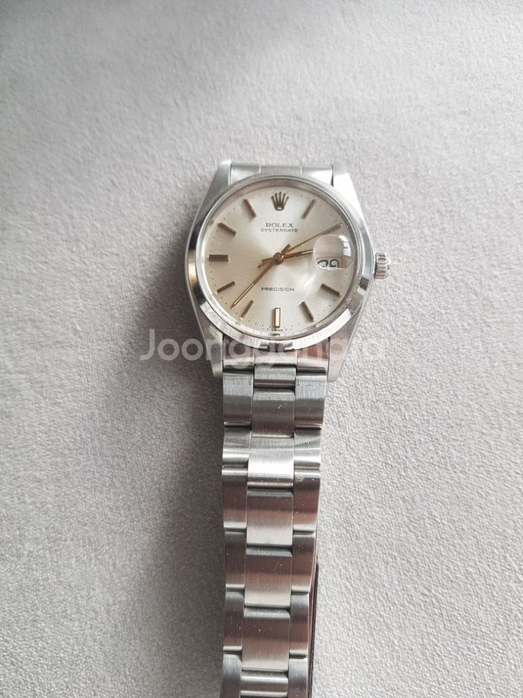 로렉스 6694 34mm 오이스터 데이트 팝니다--4
