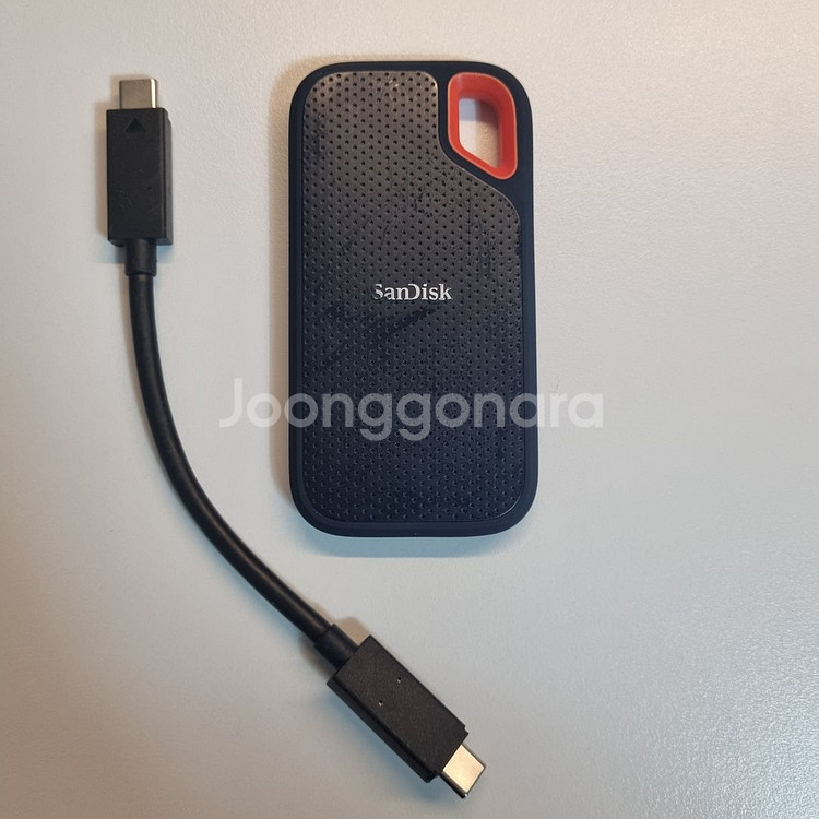 샌디스크 익스트림 포터블 SSD 500gb 외장하드--2