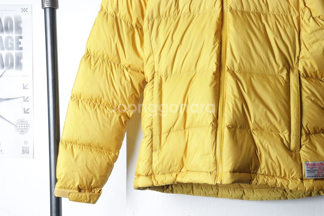 W(XS-S) 노스페이스 패딩 점퍼자켓 헤리스트위드--3
