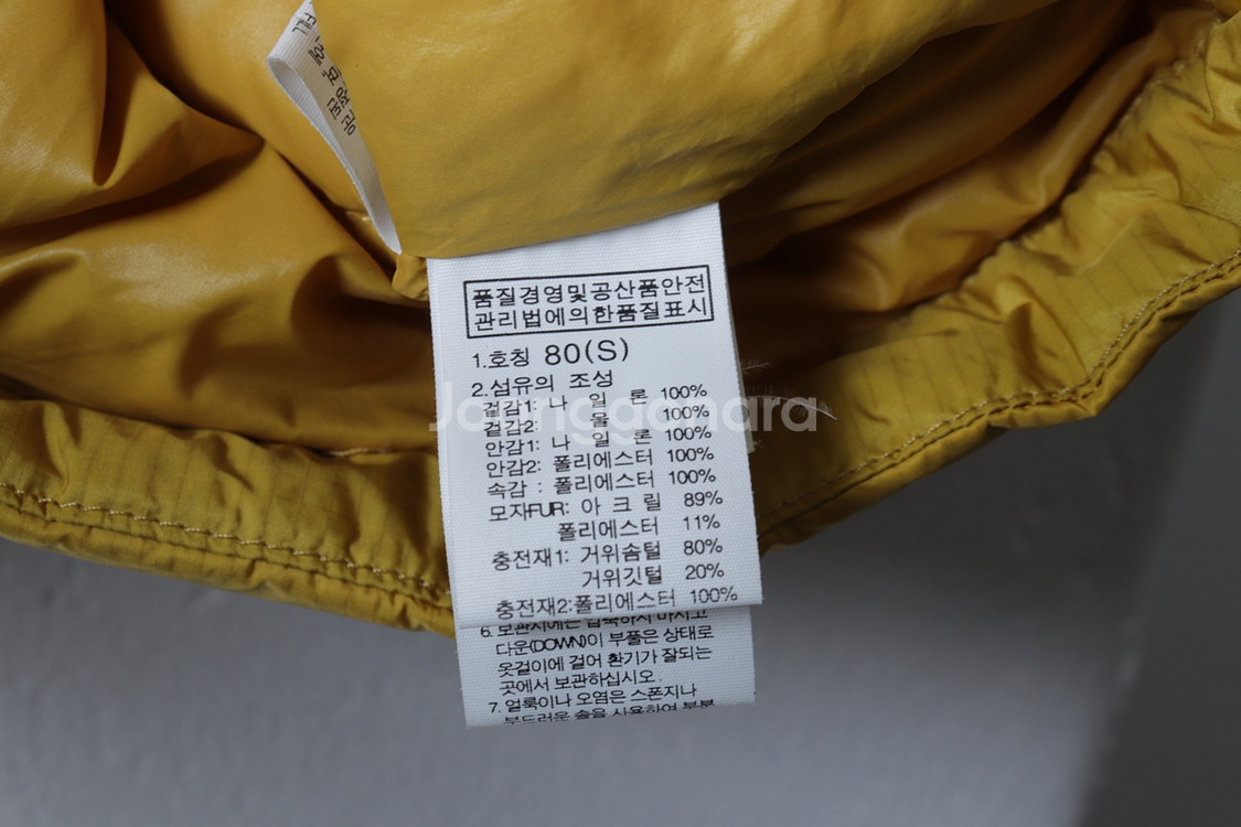 W(XS-S) 노스페이스 패딩 점퍼자켓 헤리스트위드--6