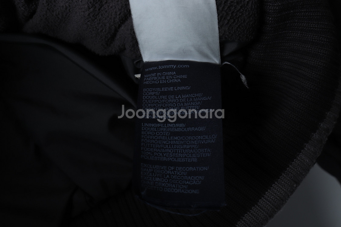 (M) 타미힐피거 패딩 점퍼자켓 퀼팅 올드스쿨 한정판--5