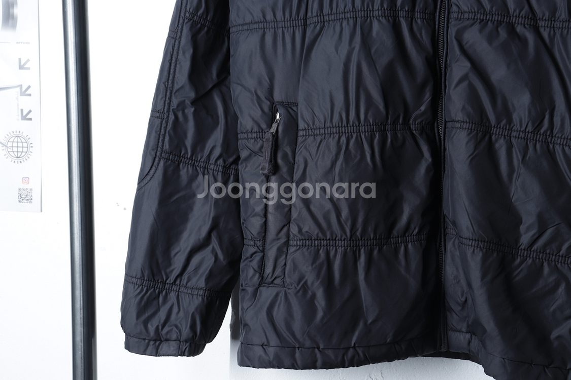 (XL) 빈폴 패딩 점퍼자켓 블랙 올드스쿨 경량--3