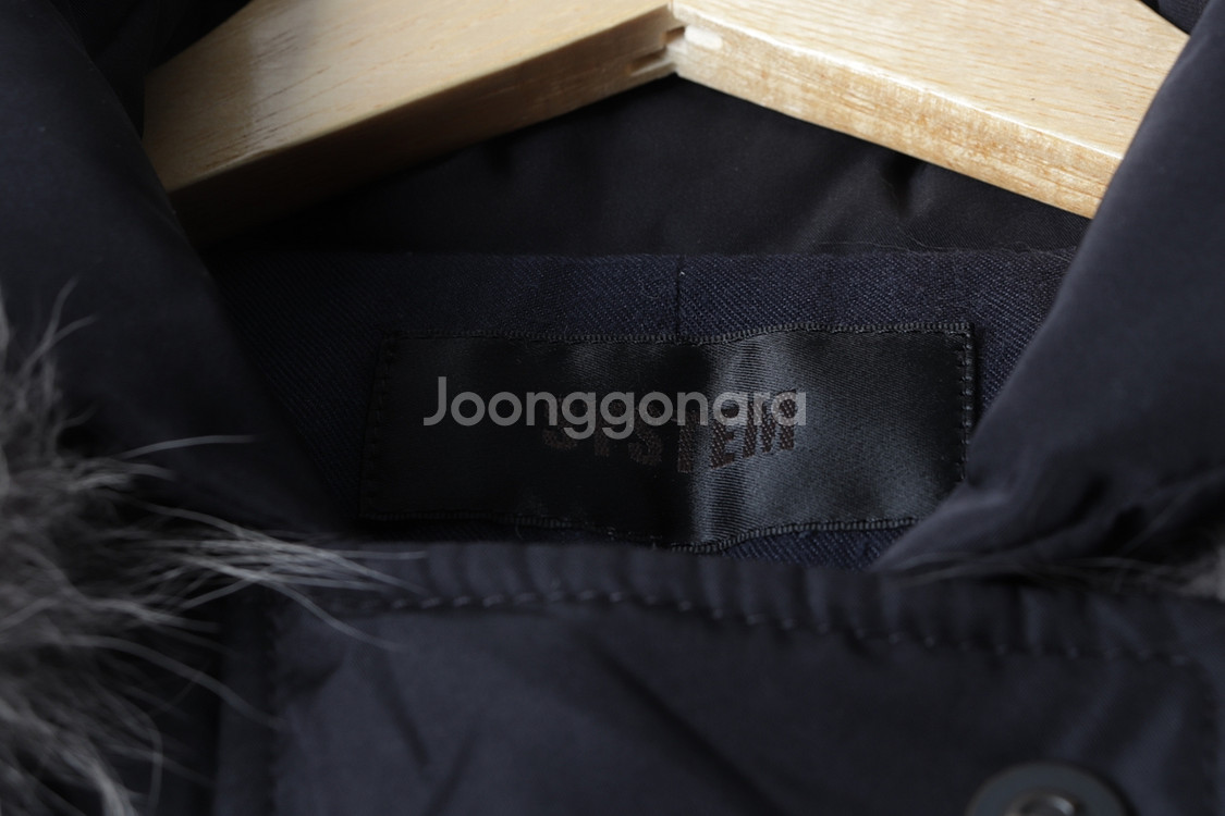 W(XS-S) 시스템 패딩 점퍼자켓 블랙 덕다운--4