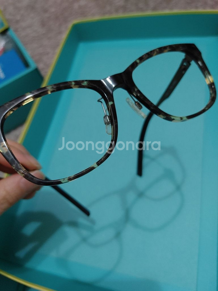 pezverde 페즈베르데 안경테 뿔테 티타늄 호피--2