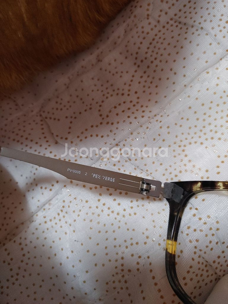 pezverde 페즈베르데 안경테 뿔테 티타늄 호피--5