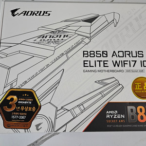 B850 AORUS ELITE WIFI7 ICE 팝니다