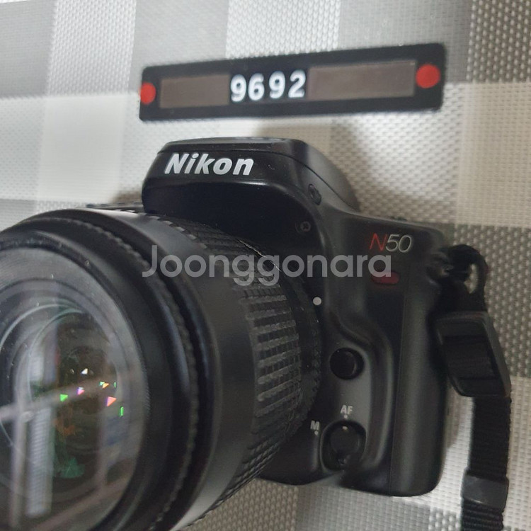 니콘 N 50 필름카메라 35-70 줌렌즈--1