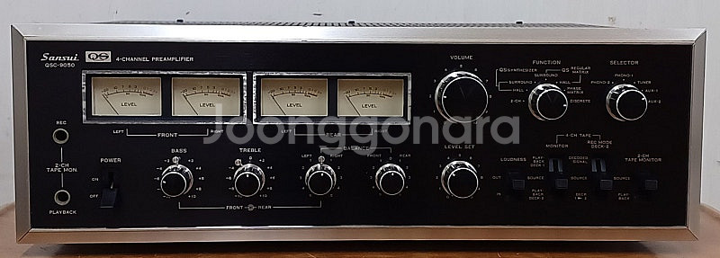 산수이 qsc-9050 프리앰프--1
