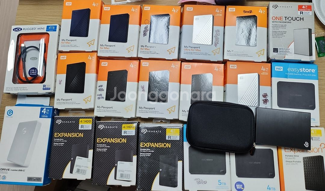 ssd외장 샌디스크 시게이트 삼성 4tb 2tb 1tb--2