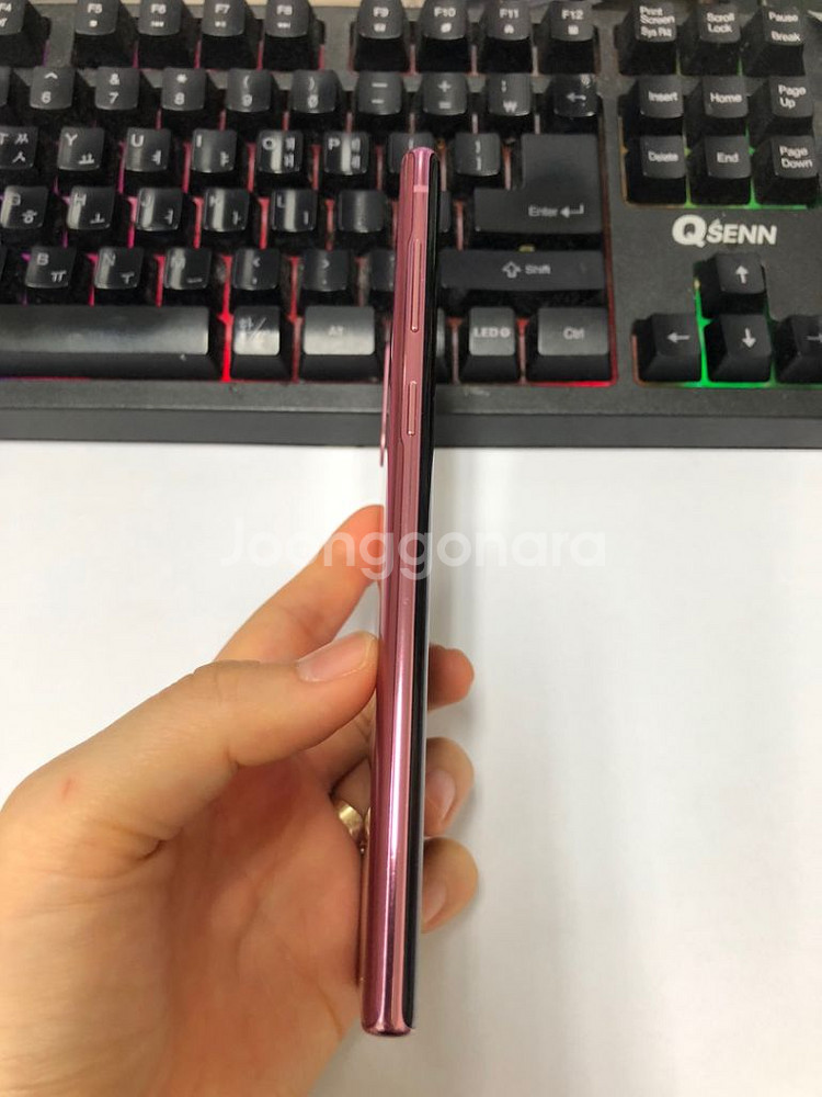 SK 갤럭시노트10 핑크 A급 256G 무잔상--4
