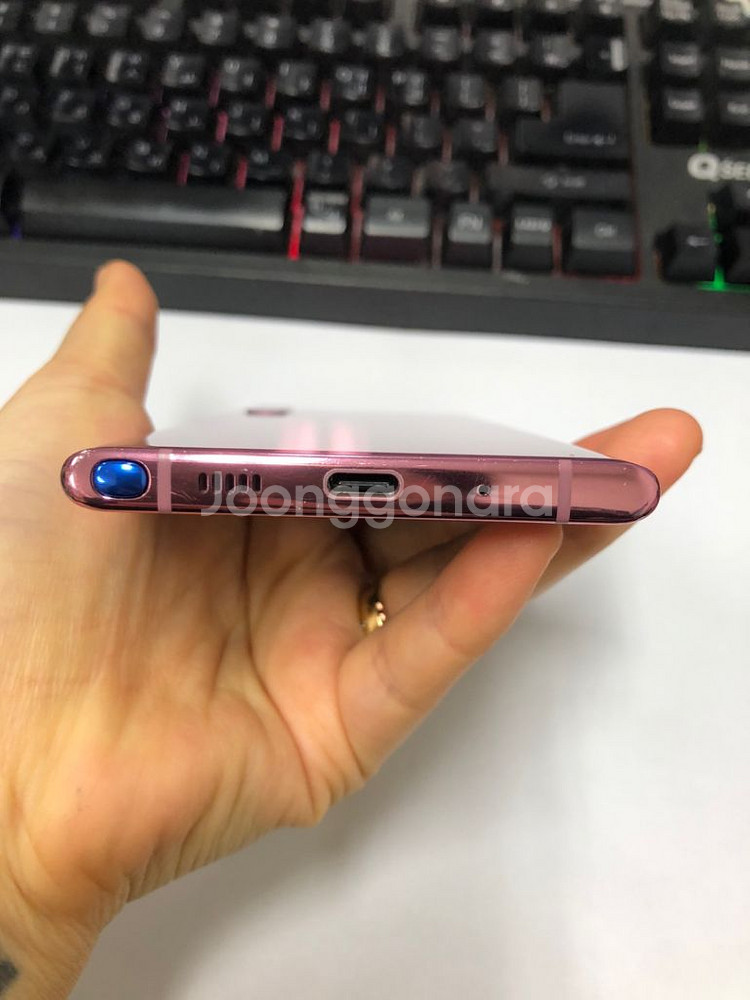 SK 갤럭시노트10 핑크 A급 256G 무잔상--5
