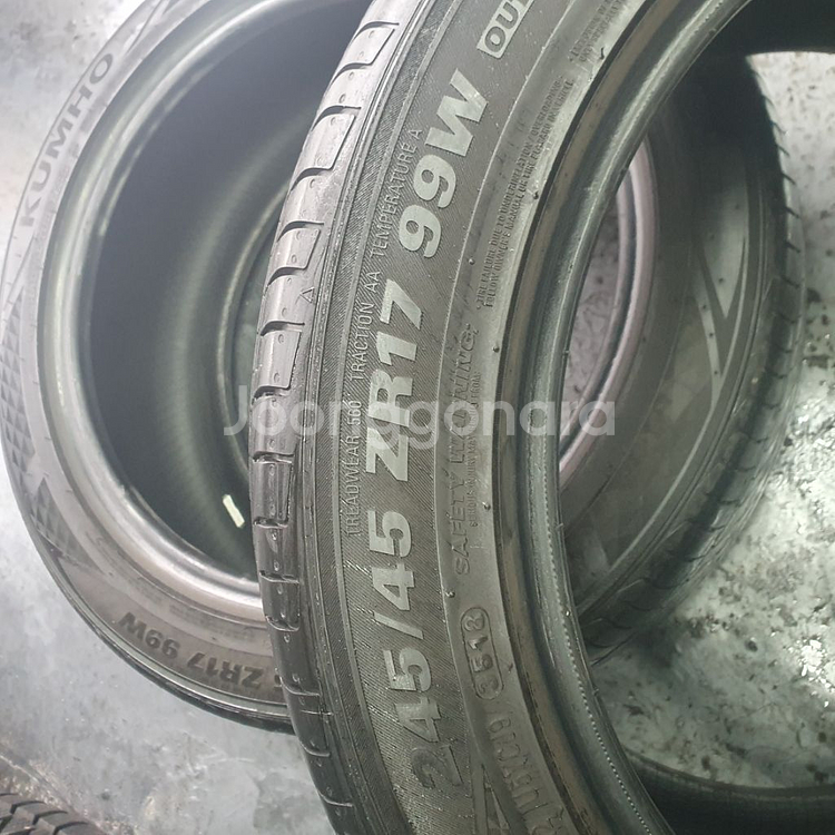 245 45 17 2454517금호마제스티2짝판매--6