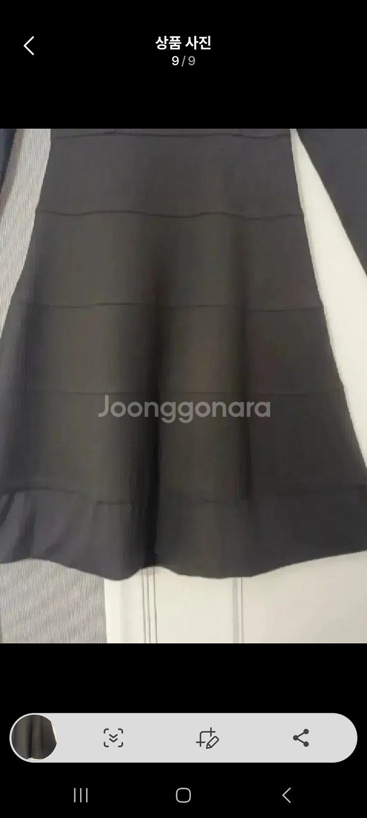 사틴 코사지 원피스 판매합니다 레니본미샤 지고트 린--1