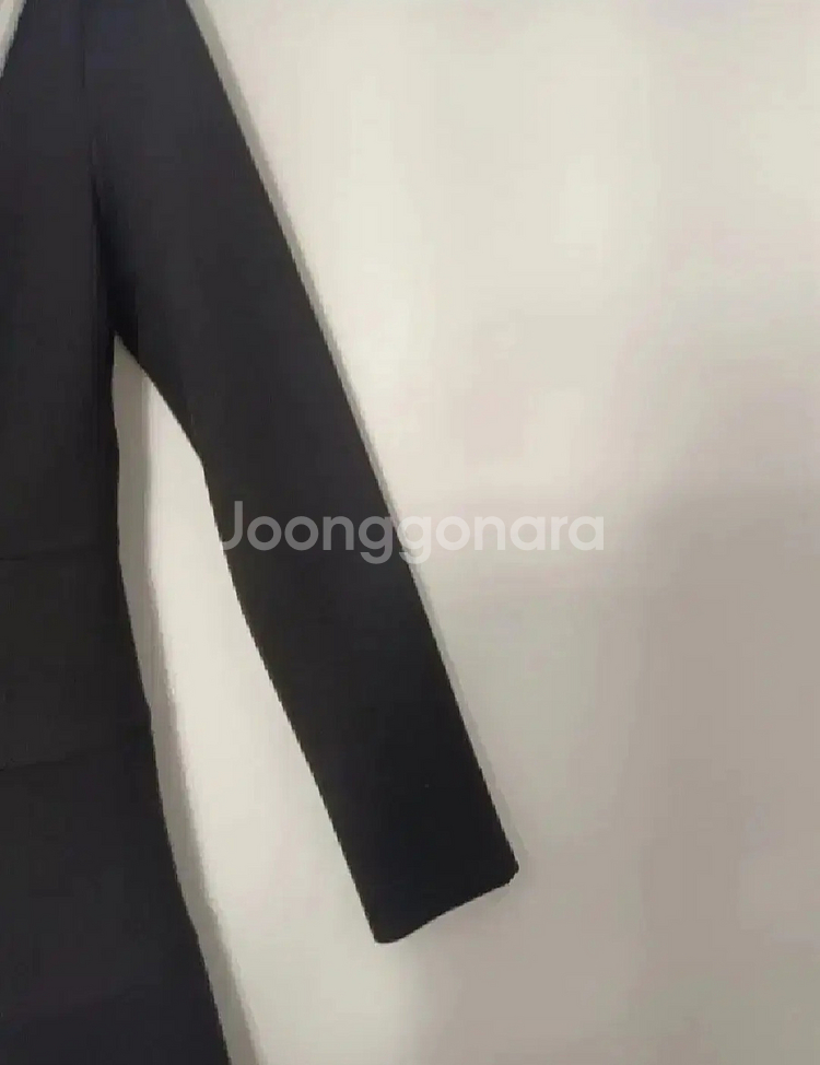 사틴 코사지 원피스 판매합니다 레니본미샤 지고트 린--3