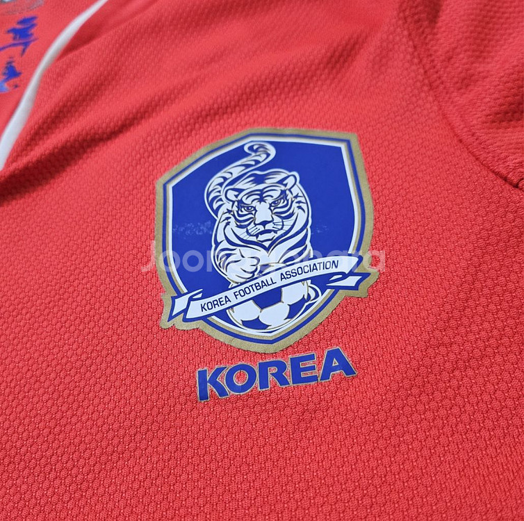 08-10 대한민국 축구 국가대표 지급용 긴팔 유니폼--5