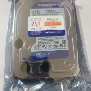 WD BLUE 하드디스크 4TB 신품