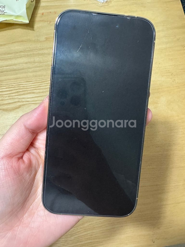 아이폰 14pro 256GB 파손핸드폰 판매합니다--6