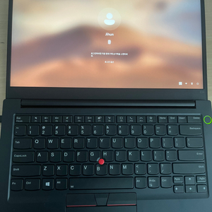 (급처/가격내림)Thinkpad 발로 잘되는 노트북