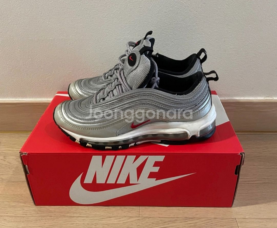 나이키 NIKE Airmax 97 실버--2