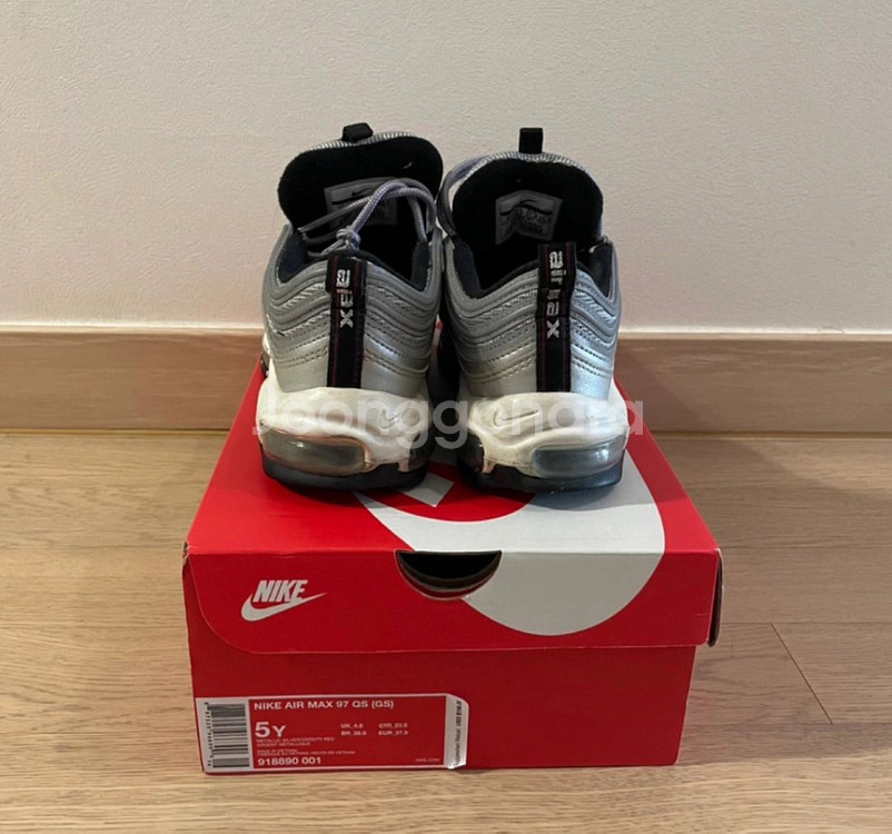 나이키 NIKE Airmax 97 실버--4