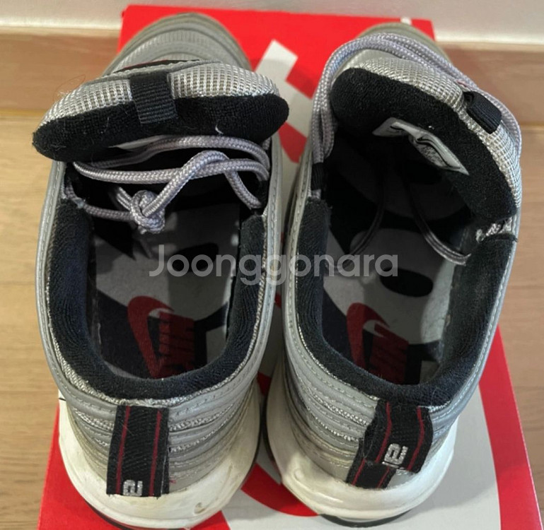 나이키 NIKE Airmax 97 실버--5
