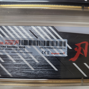 킹뱅크DDR5 6400 CL32 64G(32x2)