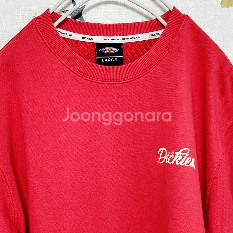 디키즈 Dickies 맨투맨 Red 남성 사이즈L--1