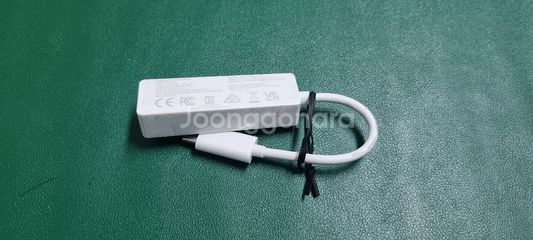 깨끗한 Targus usb-c to ran 인터넷 젠더--2