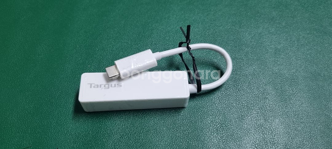 깨끗한 Targus usb-c to ran 인터넷 젠더--1