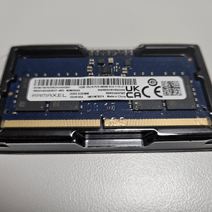 RAMAXEL DDR5 4800 12GB 노트북 적출램