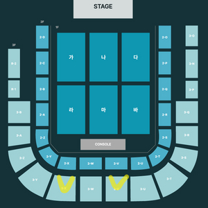 데이식스 광주 콘서트 3/15 토요일 3층 2장 연석