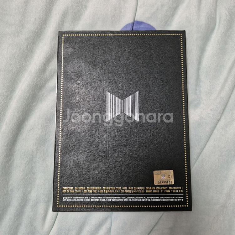 지디앤탑 유닛앨범 초판 핑크 (패밀리카드 O)--2
