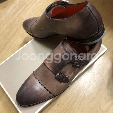 SANTONI 산토니 더블몽크 구두--3
