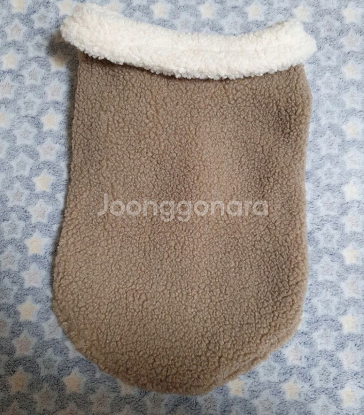 6 - 7 kg 뽀글이 떡볶이단추 스웨터 강아지--1