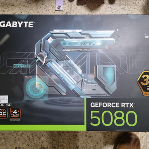 기가바이트 rtx 5080 게이밍oc 미개봉 팝니다