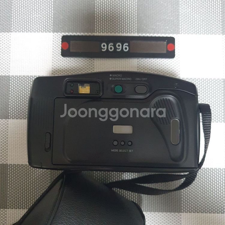 삼성캐녹스 퍼지줌 1050 필름카메라 파우치포함--2