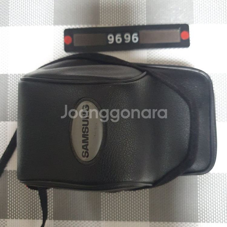 삼성캐녹스 퍼지줌 1050 필름카메라 파우치포함--5