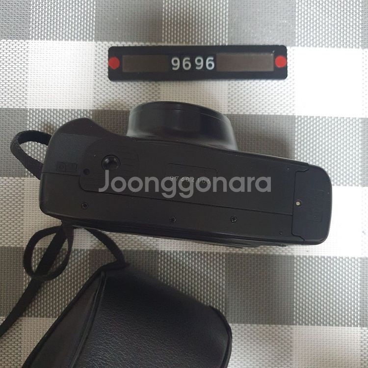 삼성캐녹스 퍼지줌 1050 필름카메라 파우치포함--3
