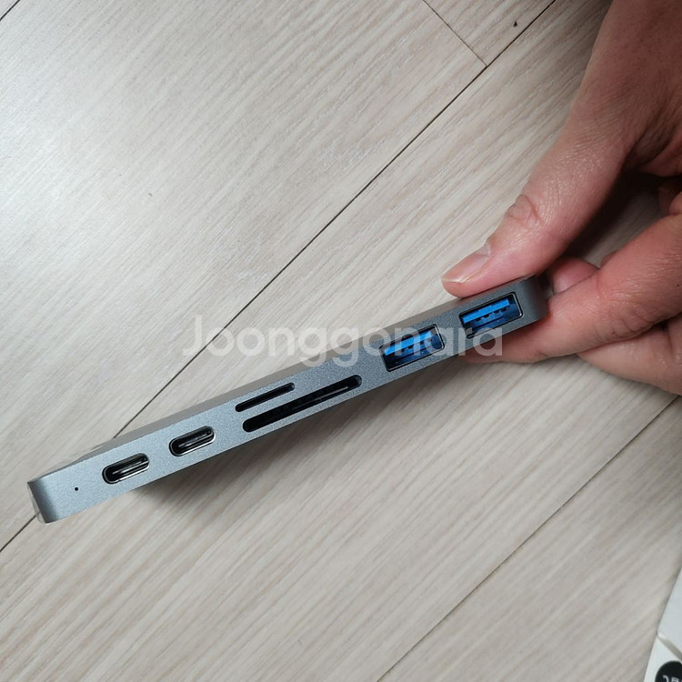 맥북용 하이퍼드라이브 맥북 어댑터 허브--1