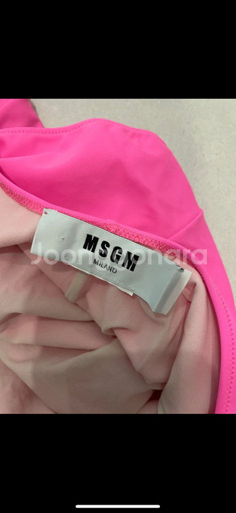 Msgm 원피스 핑크 수영복 휴양지 토리버치 아레나--2