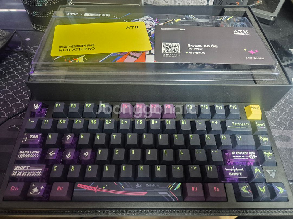 ATK RS7PRO RGB 풀알루 자석축 래피드트리거--2