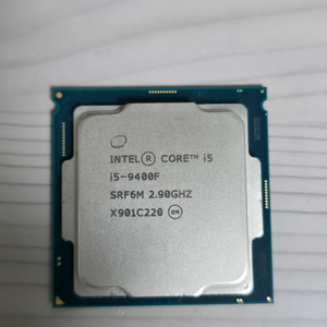 인텔 i5-9400f CPU (9세대 커피레이크-R)