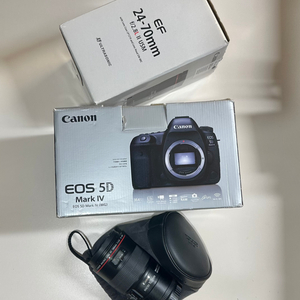 캐논EOS 5D Mark4 바디+렌즈두개 세트